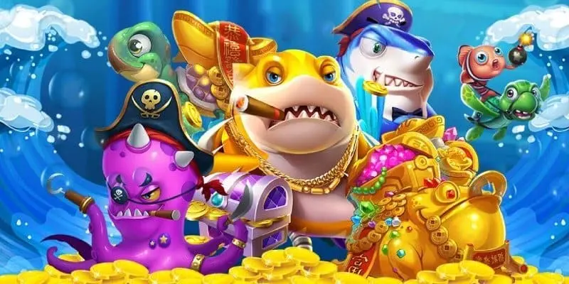 Bắn Cá Xèng Đổi Thưởng - Trải Nghiệm Hấp Dẫn Tại 8KBET 2 Bá chủ đại dương thu hút khách hàng